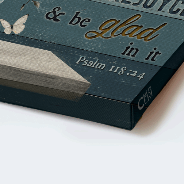 Jesus Landscape Poster Home Decor Gift – Vintage Painting with Bible Verse – Gift for Christian