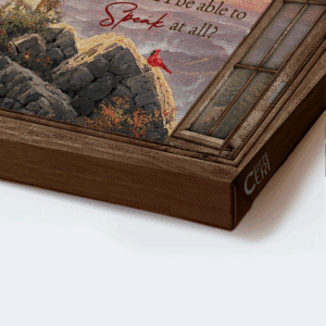 Christian Home Decor Gift: Jesus Cardinal Cotton Flower Landscape Posters - I Can Only Imagine 1