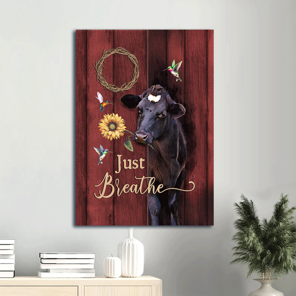 Jesus Portrait Poster Home Decor Gift – Farm Life Angus Cow Sunflower Crown of Thorns – Christian Gift Jesus Portrait Poster Home Decor Gift – Farm Life Angus Cow Sunflower Crown of Thorns – Christian Gift