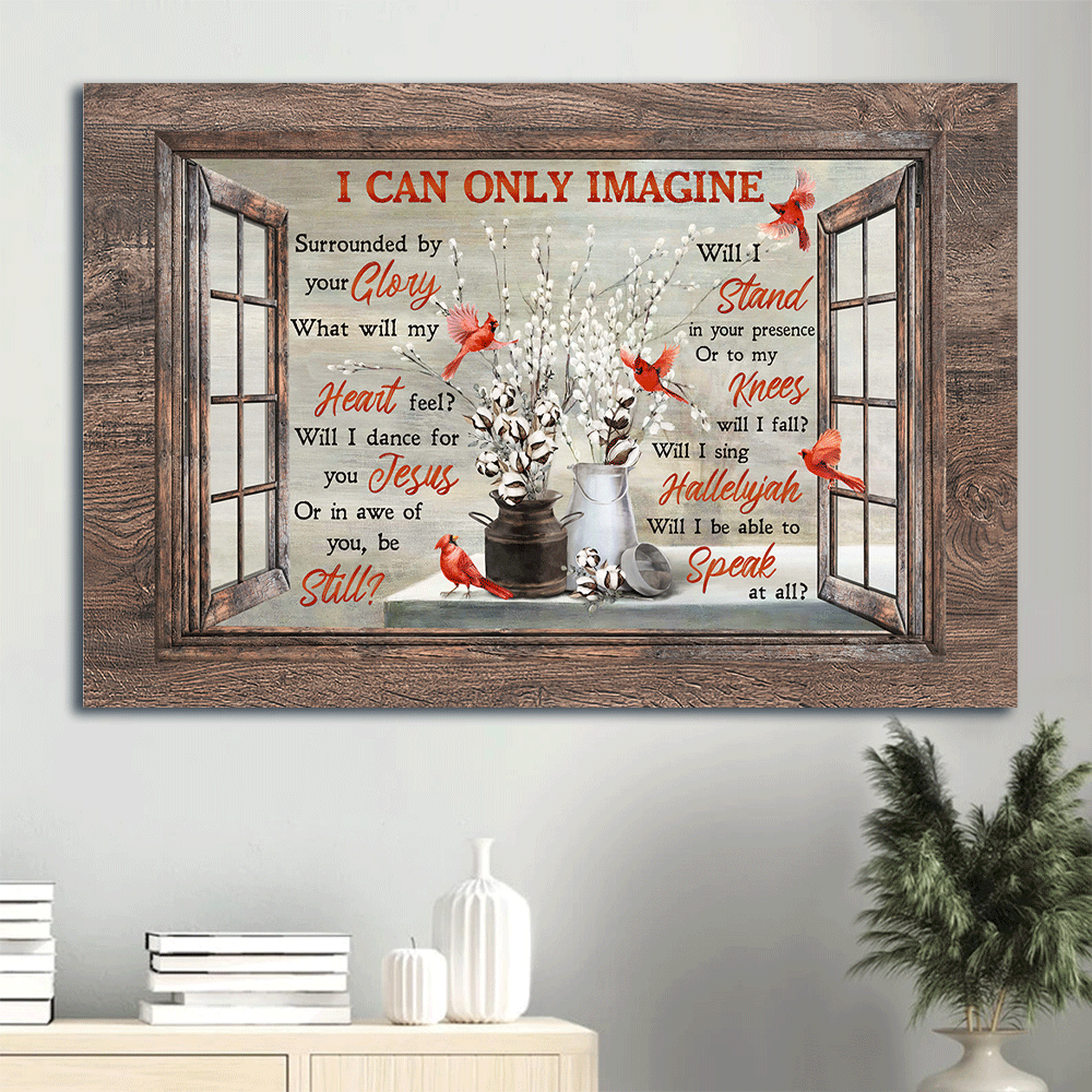 Red Cardinal Landscape Poster Home Decor Gift – Christian Wall Decor Framed Art with Cotton Flower God Faith Jesus – I Can Only Imagine Poster Home Decor Gift Red Cardinal Landscape Poster Home Decor Gift – Christian Wall Decor Framed Art with Cotton Flower God Faith Jesus – I Can Only Imagine Poster Home Decor Gift