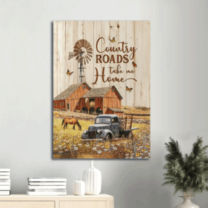 Jesus Portrait Poster Home Decor Gift - Christian Wall Art Prints for Country Home