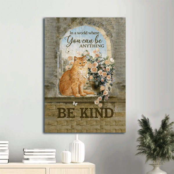 Jesus Portrait Poster Home Decor Gift – Christian Cat Lover  Poster Home Decor Gift Print