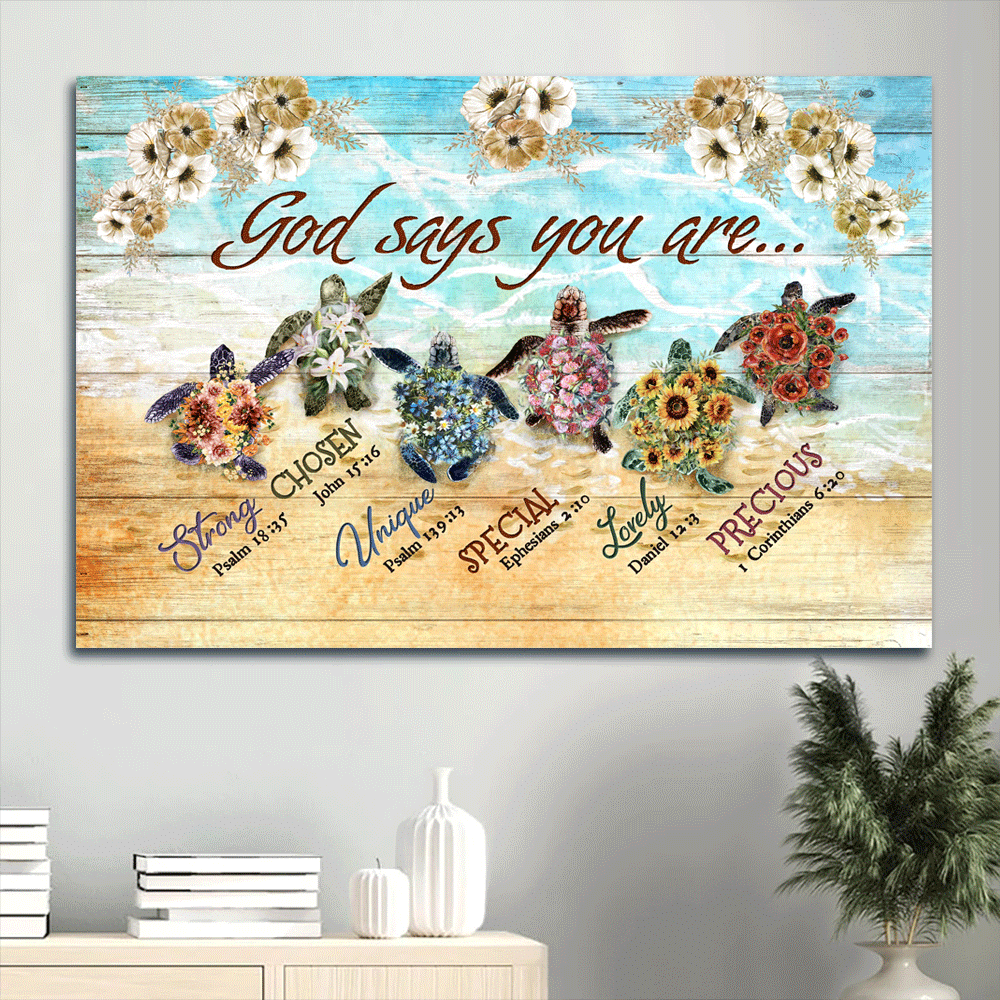 Jesus Landscape Poster Home Decor Gift – Abstract Flower Painting Beach & Sea Turtles Bible Verse Christian Art Jesus Landscape Poster Home Decor Gift – Abstract Flower Painting Beach & Sea Turtles Bible Verse Christian Art