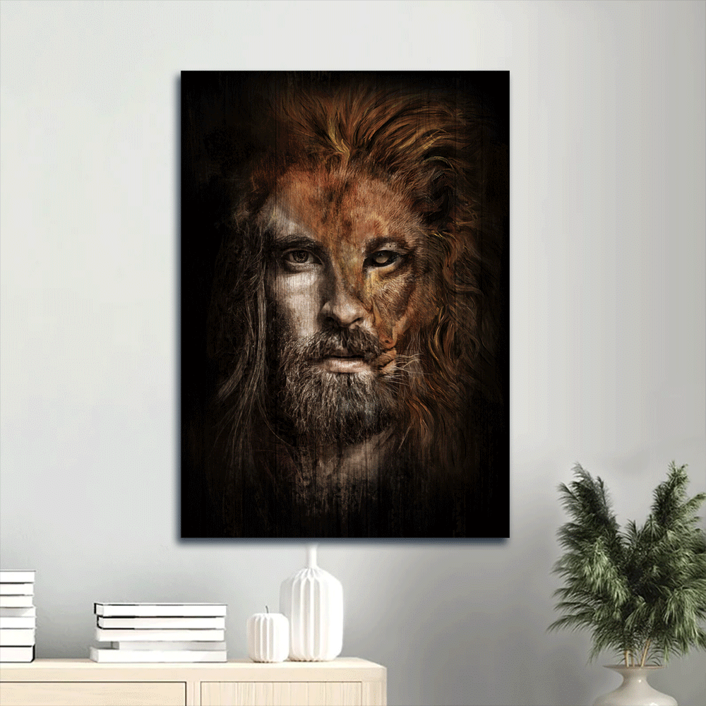 Beautiful Jesus Lion Of Judah Portrait Poster – Abstract Art Home Decor Gift for Religious Christians Beautiful Jesus Lion Of Judah Portrait Poster – Abstract Art Home Decor Gift for Religious Christians