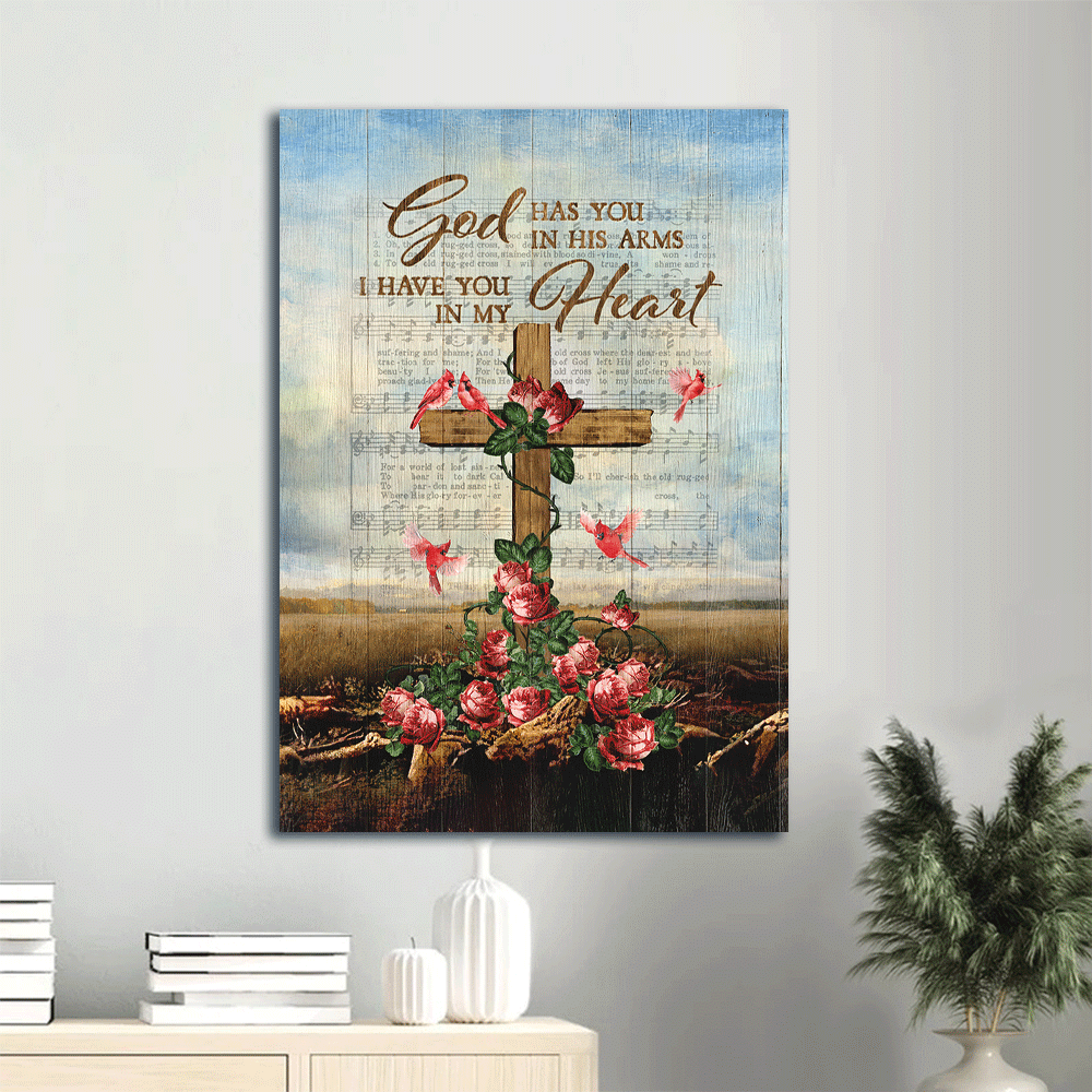 Jesus Portrait Poster Home Decor Gift – Red Rose Cardinal Cross Poster Home Decor Gift – Christian Gift – God s Embrace Jesus Portrait Poster Home Decor Gift – Red Rose Cardinal Cross Poster Home Decor Gift – Christian Gift – God s Embrace