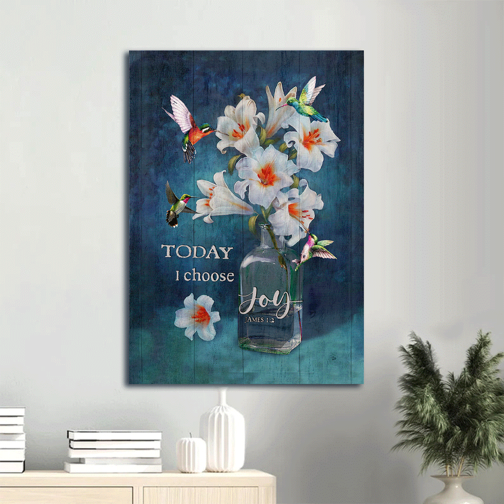 Jesus Portrait Poster Home Decor Gift – Lily & Hummingbird Poster Home Decor Gift for Christians – Choose Joy Jesus Portrait Poster Home Decor Gift – Lily & Hummingbird Poster Home Decor Gift for Christians – Choose Joy