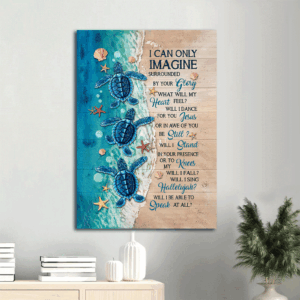Jesus Portrait Poster Home Decor Gift - Beach Painting & Colorful Starfish  Poster Home Decor Gift for Christian Wall Art