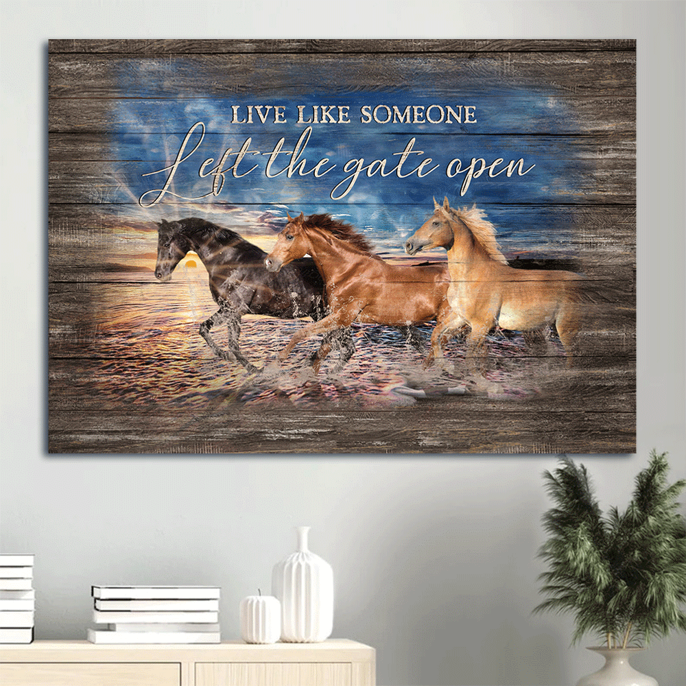 Jesus Landscape Poster Home Decor Gift – Blue Sky Running Horses Ocean Poster Home Decor Gift – Christian Gift – Landscape Wall Art Jesus Landscape Poster Home Decor Gift – Blue Sky Running Horses Ocean Poster Home Decor Gift – Christian Gift – Landscape Wall Art