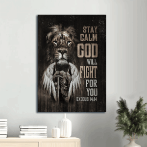 Jesus Portrait Poster- Black Lion Warrior  Poster Home Decor Gift Gift for Christian Home Decor