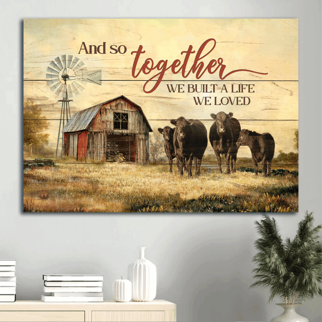 Jesus Landscape Poster Home Decor Gift – Christian Wall Art with Beautiful Sunset and Old Farm – Gift for Christian Couples Jesus Landscape Poster Home Decor Gift – Christian Wall Art with Beautiful Sunset and Old Farm – Gift for Christian Couples