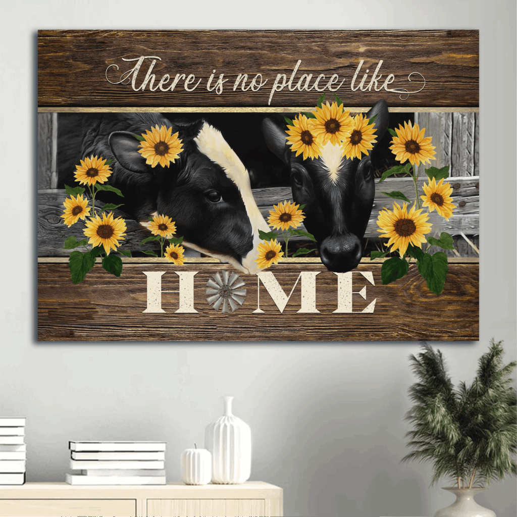 Jesus Landscape Poster Home Decor Gift – Christian Wall Art with Black Cow Sunflower Garden and Windmill Poster Home Decor Gift – No Place Like Home Prints Jesus Landscape Poster Home Decor Gift – Christian Wall Art with Black Cow Sunflower Garden and Windmill Poster Home Decor Gift – No Place Like Home Prints
