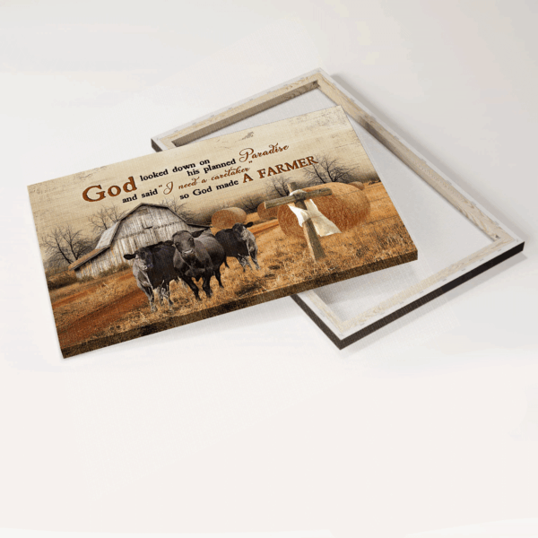 God s Paradise: Jesus Landscape Poster Home Decor Gift for Christian Wall Art