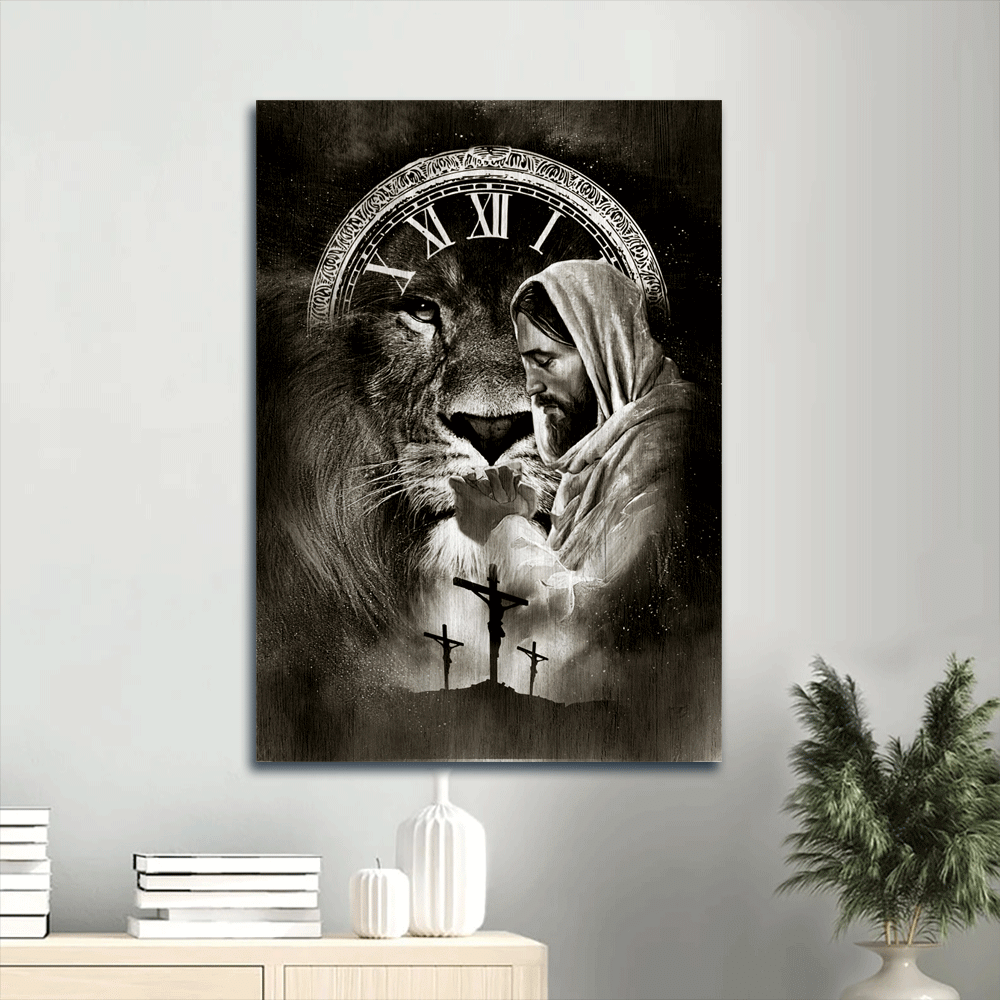 Jesus Portrait Poster – Black & White Drawing Lion of Judah Christian Wall Art Jesus Portrait Poster – Black & White Drawing Lion of Judah Christian Wall Art