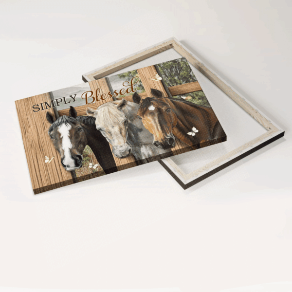 Jesus Landscape Poster: Beautiful Quarter Horse Drawing  Poster Home Decor Gift – Christian Home Decor Gift