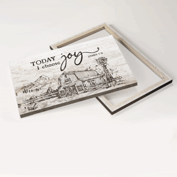Jesus Landscape Poster: Beautiful Christian Gift with Joyful Sketch Painting