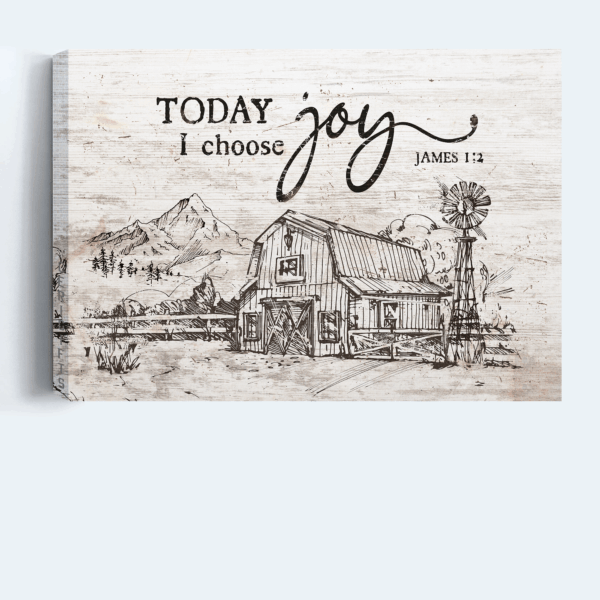 Jesus Landscape Poster: Beautiful Christian Gift with Joyful Sketch Painting