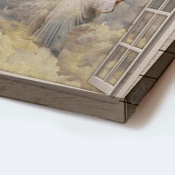 Jesus Landscape Poster – Heavenly Home Decor Gift for Christians