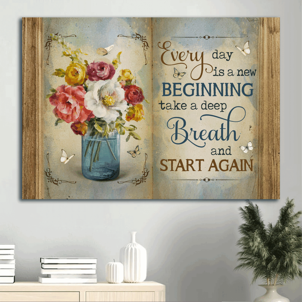 Jesus Landscape Poster Home Decor Gift – Beautiful Flower & Colorful Painting Poster Home Decor Gift for Christian Home – New Beginning Art Jesus Landscape Poster Home Decor Gift – Beautiful Flower & Colorful Painting Poster Home Decor Gift for Christian Home – New Beginning Art