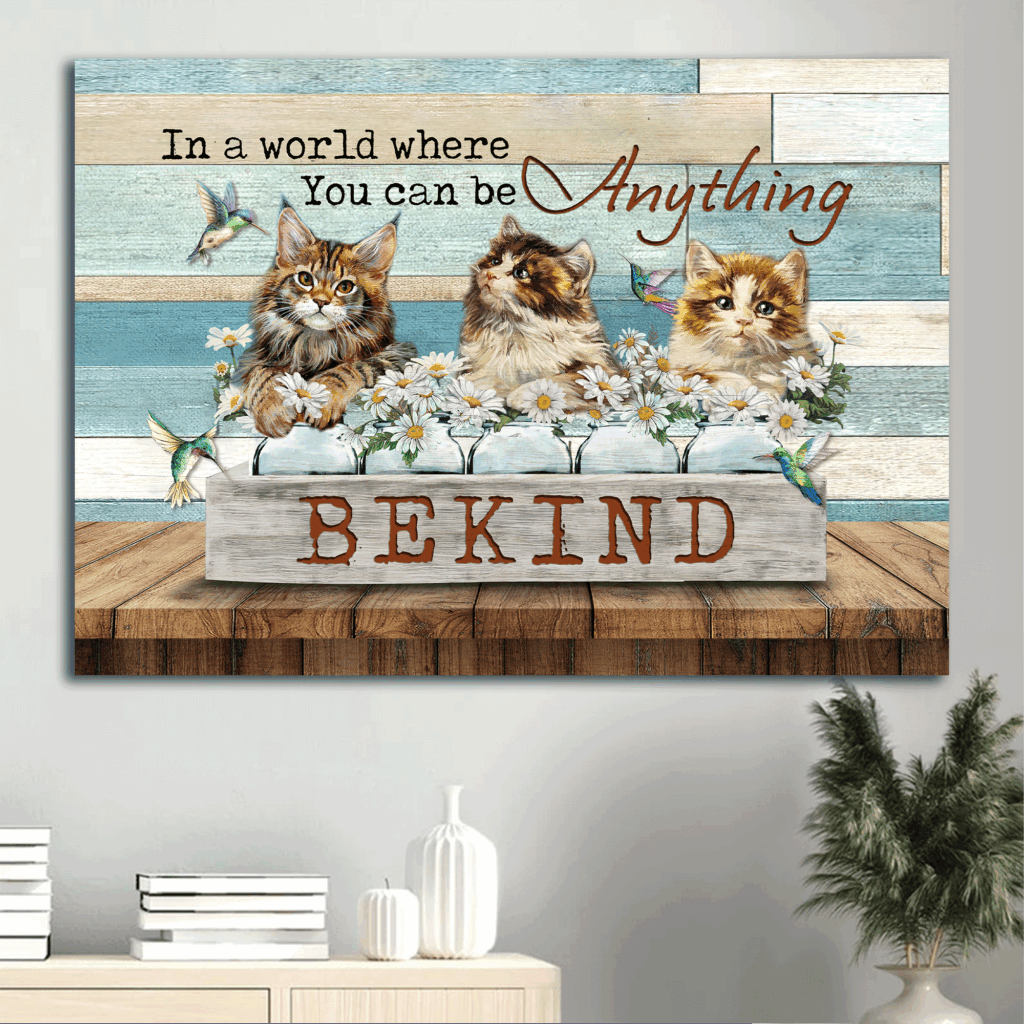 Jesus Landscape Poster Home Decor Gift – Beautiful Cat Drawing Daisy Field Hummingbird – Gift For Christian Jesus Landscape Poster Home Decor Gift – Beautiful Cat Drawing Daisy Field Hummingbird – Gift For Christian