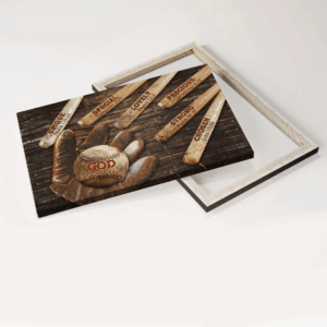 Christian Home Decor Gift Set - Jesus & Baseball Poster Collection 3