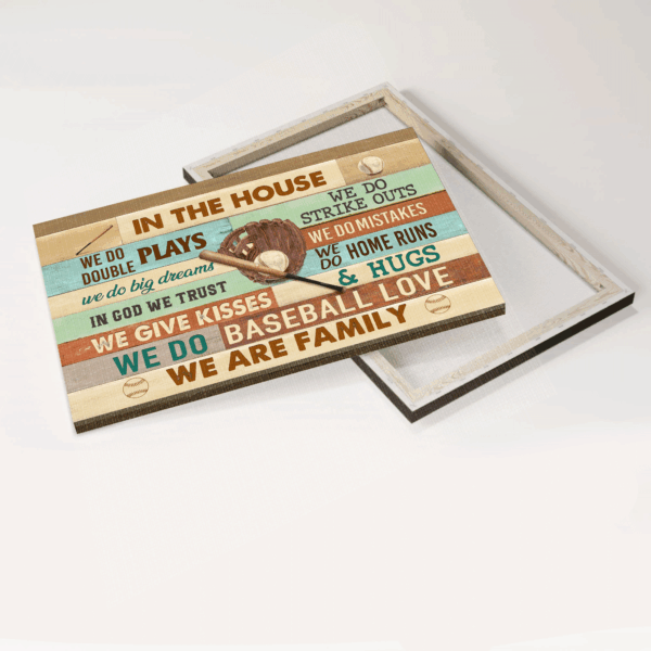 Jesus Baseball Landscape Poster Home Decor Gift – Sport Drawing Christian Family Gift