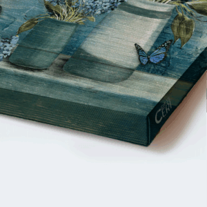 Christian Home Decor Gifts: Jesus Landscape & Blue Butterfly Posters - Amazing Grace 1