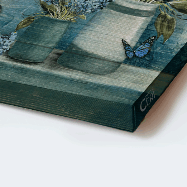Christian Home Decor Gifts: Jesus Landscape & Blue Butterfly Posters – Amazing Grace