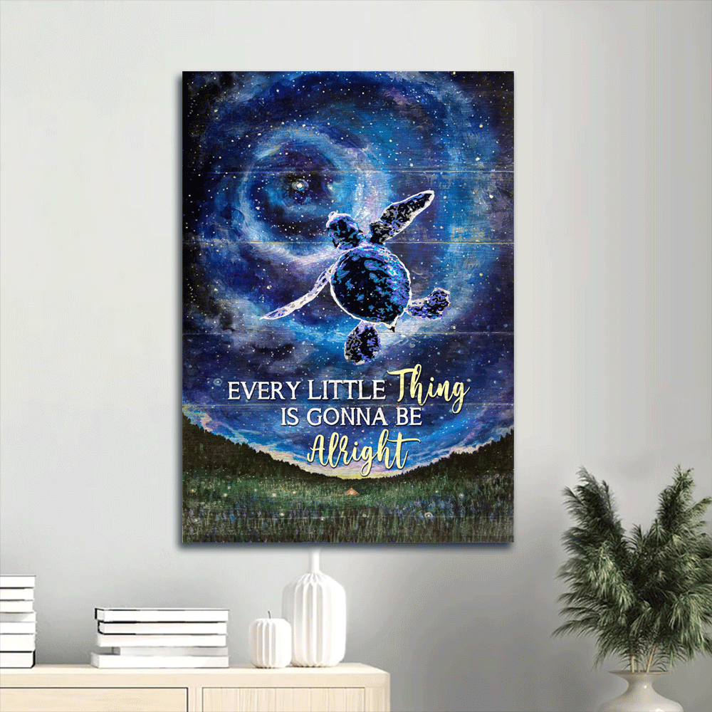 Christian Home Decor Gift: Jesus Portrait and Turtle Poster – Baby Sea Turtle Galaxy Space – Everything Will Be Alright Christian Home Decor Gift: Jesus Portrait and Turtle Poster – Baby Sea Turtle Galaxy Space – Everything Will Be Alright