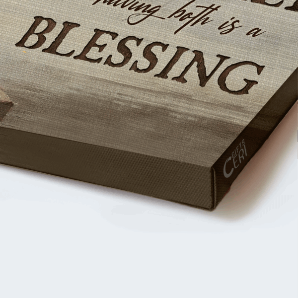 Jesus Landscape Poster Home Decor Gift – Colorful Hummingbird Painting for Christian Home – Inspiring Quote Decor