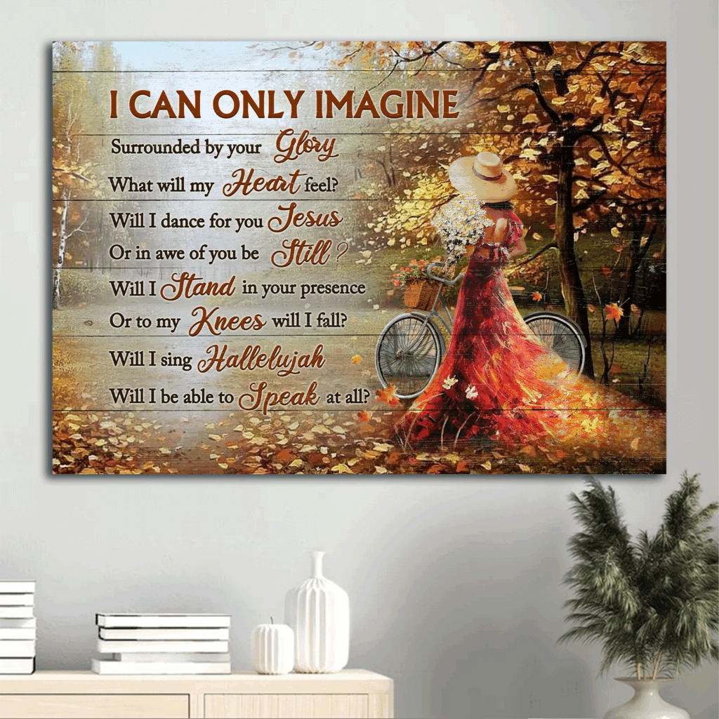 Autumn Jesus Landscape & Beautiful Woman Poster – Christian Home Decor Gift – I Can Only Imagine Autumn Jesus Landscape & Beautiful Woman Poster – Christian Home Decor Gift – I Can Only Imagine