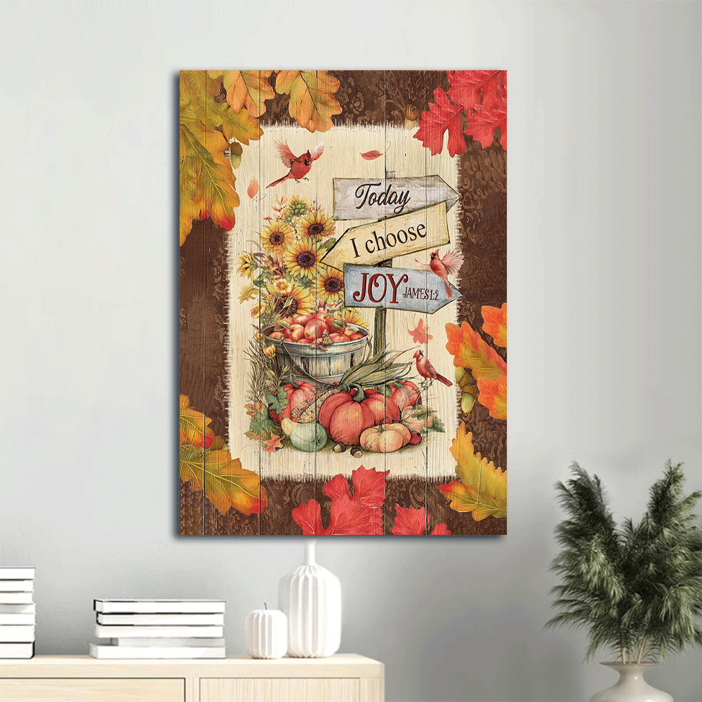 Autumn Christian Home Decor Poster: Jesus Portrait Red Cardinal Pumpkin & Sunflower Gift – Choose Joy Autumn Christian Home Decor Poster: Jesus Portrait Red Cardinal Pumpkin & Sunflower Gift – Choose Joy
