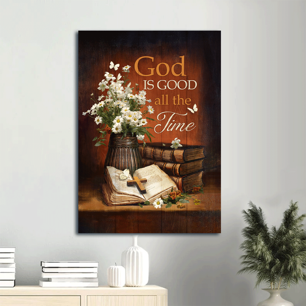 God Is Good All The Time – Jesus Portrait Poster Home Decor Gift for Christian God Is Good All The Time – Jesus Portrait Poster Home Decor Gift for Christian