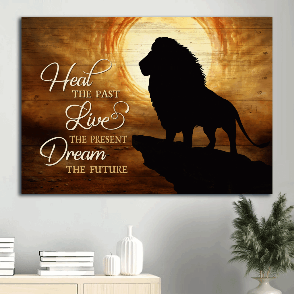 Jesus Landscape Poster – Inspirational Christian Home Decor Gift with Quote Jesus Landscape Poster – Inspirational Christian Home Decor Gift with Quote