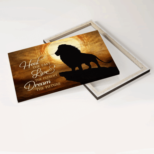 Jesus Landscape Poster – Inspirational Christian Home Decor Gift with Quote