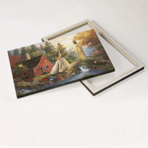 Jesus Landscape Poster Home Decor Gift - Stunning Scenery with Christian Theme 1
