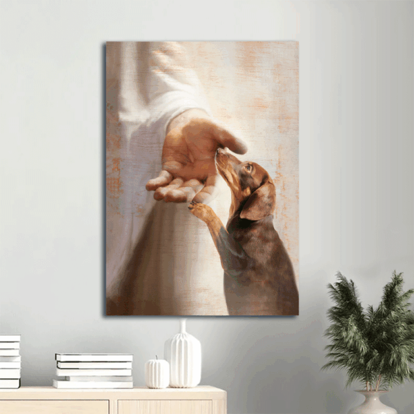 Dachshund Portrait Poster: Unique Home Decor Gift for Dachshund Lovers