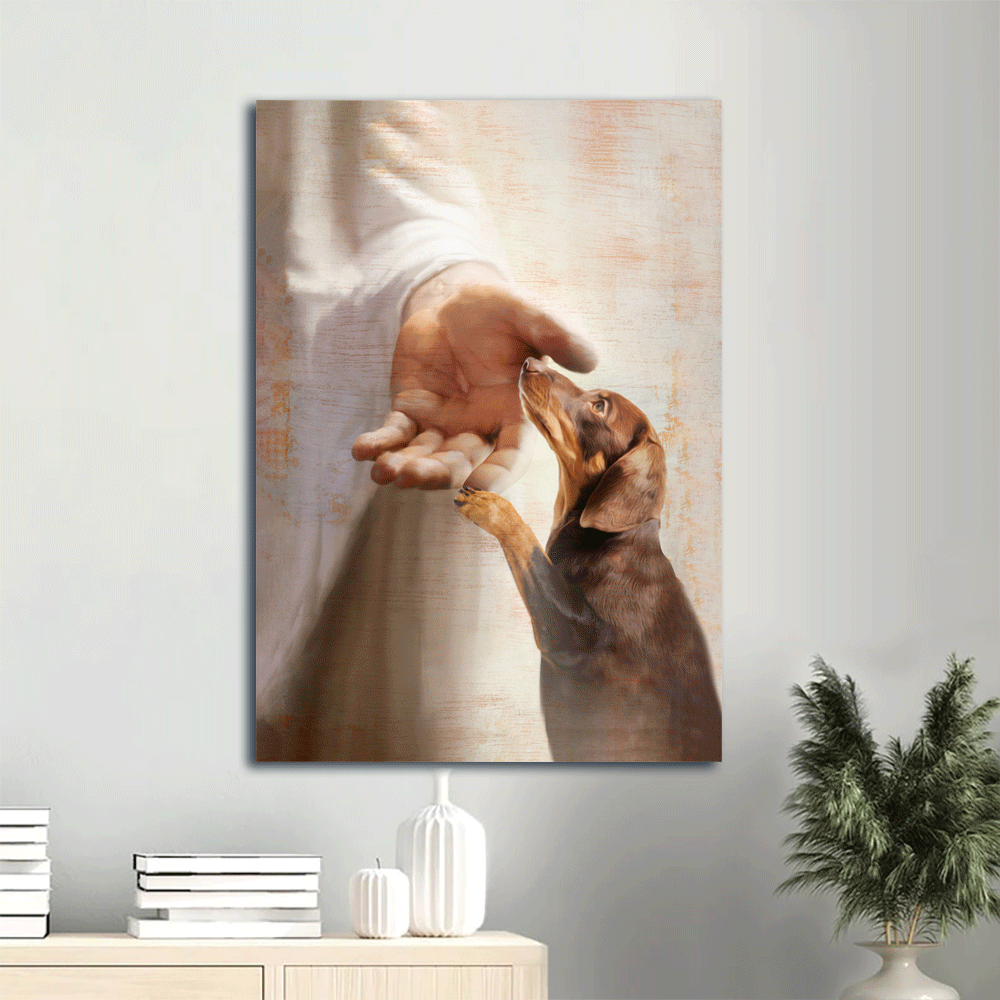 Dachshund Portrait Poster: Unique Home Decor Gift for Dachshund Lovers Dachshund Portrait Poster: Unique Home Decor Gift for Dachshund Lovers