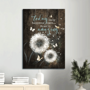 Jesus Portrait Poster Home Decor Gift - Dandelion & White Butterfly  Poster Home Decor Gift for Christian - Limited Time Offer!