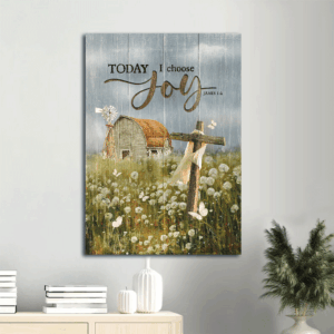 Vintage Jesus Portrait Poster Home Decor- Dark Sky Wooden Cross Dandelion Field  Poster Home Decor Gift- Christian Gift