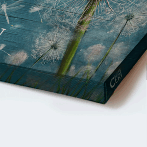 Christian Home Decor: Jesus Landscape Poster with Dandelion and Dragonfly - Gift for Christians to Inspire Every Day 1