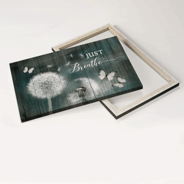 Jesus Landscape Poster: Dandelion & Butterfly  Poster Home Decor Gift Home Decor Gift for Christian – Just Breathe