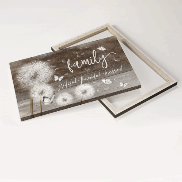 Jesus Landscape Poster Home Decor Gift – Dandelion Butterfly  Poster Home Decor Gift for Christian Family Grateful Thankful Blessed