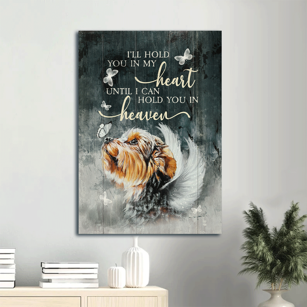Yorkshire Terrier Dog Portrait Poster – Angel Wings Crystal Butterfly Jesus – Home Decor Gift for Dog Lovers and Christians Yorkshire Terrier Dog Portrait Poster – Angel Wings Crystal Butterfly Jesus – Home Decor Gift for Dog Lovers and Christians