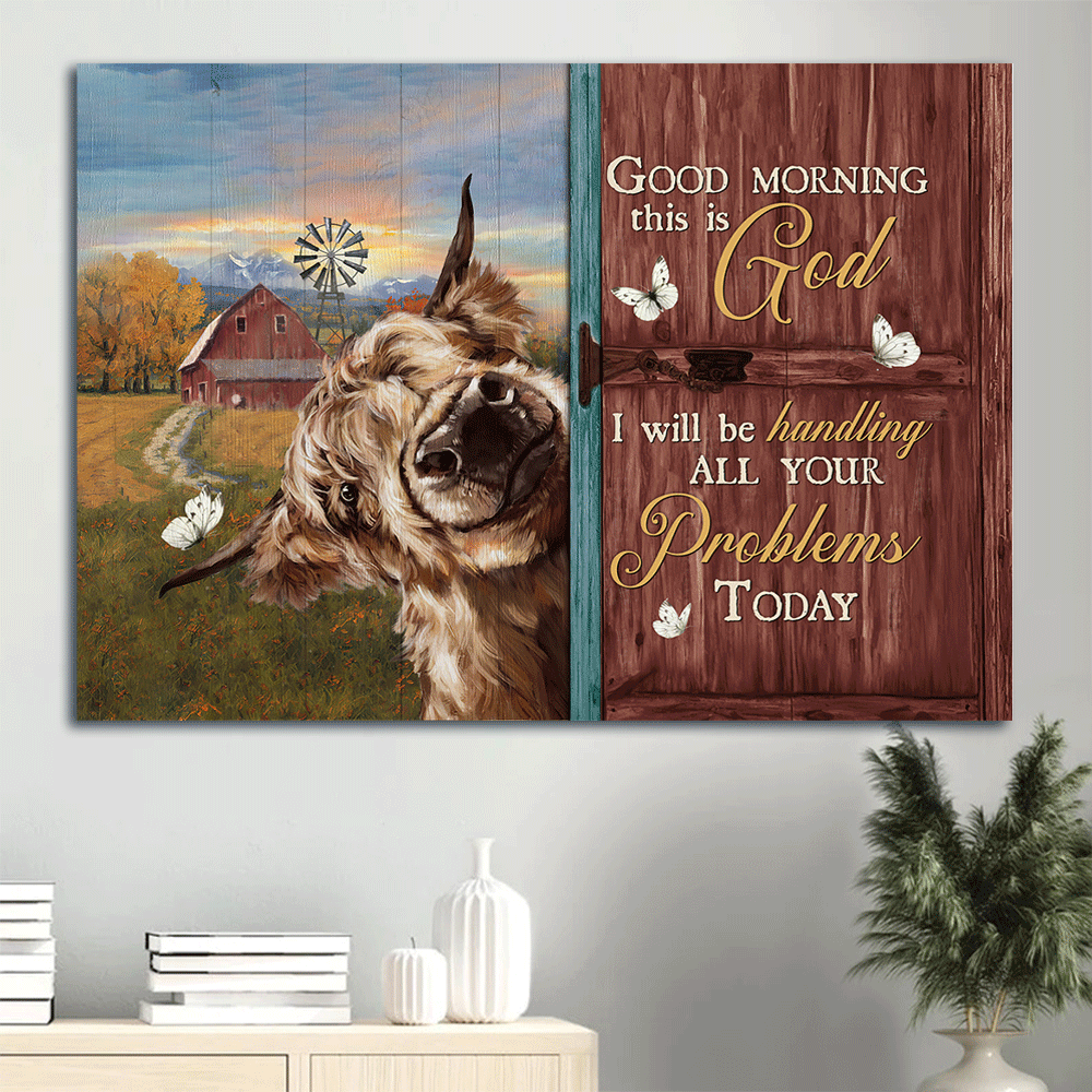 Jesus Landscape Poster Home Decor Gift – Yak Cow Painting Peace Farm Pretty Sunset – Perfect Gift for Christian Home Decor Jesus Landscape Poster Home Decor Gift – Yak Cow Painting Peace Farm Pretty Sunset – Perfect Gift for Christian Home Decor