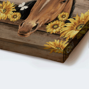 Jesus Landscape Poster Home Decor Gift - Horse Butterfly Sunflower - Gift For Christian - New Beginning Art 1