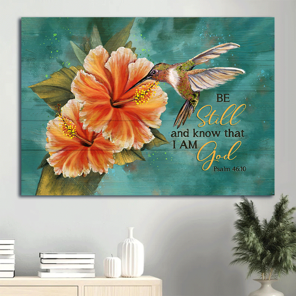 Christian Home Decor Gift: Gladiolus Flower & Hummingbird Poster Home Decor Gift Poster – Be Still and Know God – Christian Wall Art Prints Christian Home Decor Gift: Gladiolus Flower & Hummingbird Poster Home Decor Gift Poster – Be Still and Know God – Christian Wall Art Prints
