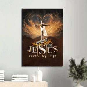 Heaven s Light: Jesus Portrait Poster Home Decor - Christian Wall Art Gift
