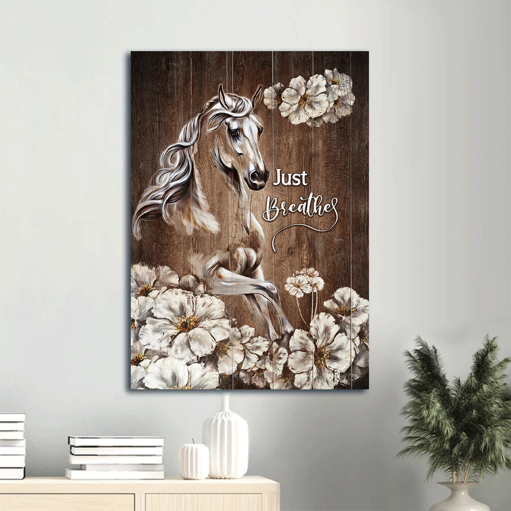 Jesus Portrait Poster Home Decor Gift – Horse & White Flower Poster Home Decor Gift – Christian Wall Art Jesus Portrait Poster Home Decor Gift – Horse & White Flower Poster Home Decor Gift – Christian Wall Art