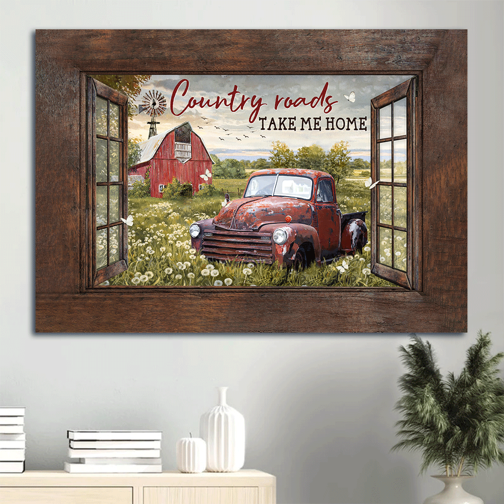Vintage Ladybug Car & Dandelion Garden Jesus Landscape Poster – Gift For Christian Home Decor – Country Roads Take Me Home Farm Poster Gift Vintage Ladybug Car & Dandelion Garden Jesus Landscape Poster – Gift For Christian Home Decor – Country Roads Take Me Home Farm Poster Gift