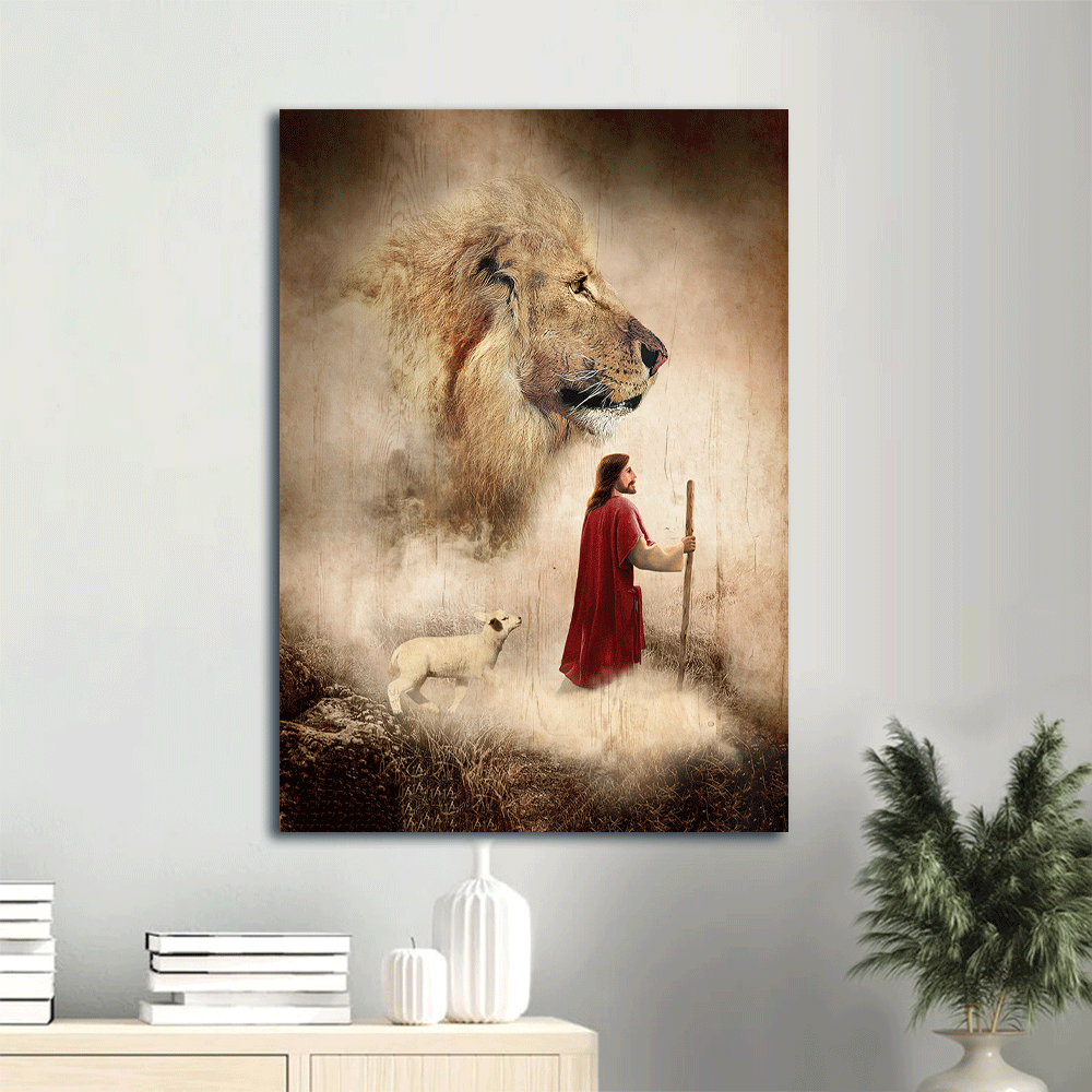 Jesus Portrait Poster Home Decor Gift – Christian Wall Art Prints with Lion King and Animal Drawings Jesus Portrait Poster Home Decor Gift – Christian Wall Art Prints with Lion King and Animal Drawings